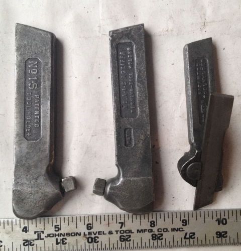 Lot 3 machinist lathe tool insert cutting holders includes: armstrong &amp; williams for sale