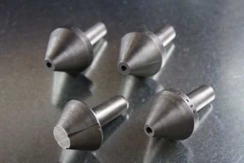 BULL NOSE DEAD CENTERS SMALL SIZE SET OF 4 TAPER SHANK