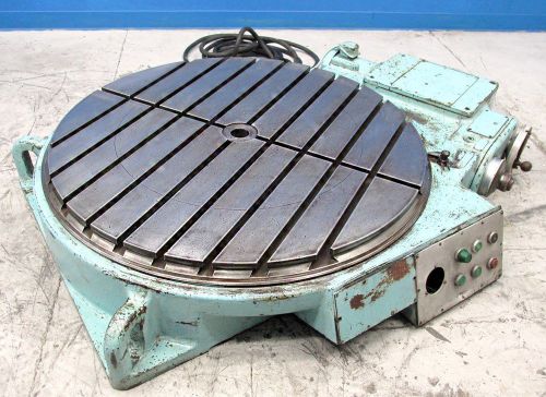 Pratt &amp; whitney automatic indexing 42&#034; horizontal rotary table for sale