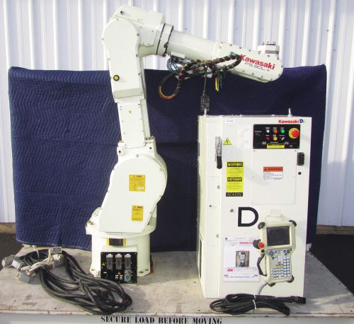 2008 Kawasaki FS30L E 6 Axis Robot With D+ Controller 30KG Payload FS030L+
