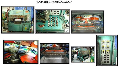 Jomar injection blow mold machine for sale
