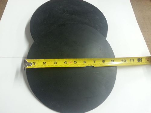 Neoprene rubber circle 1/8 thk x 9-1/4 dia. pack of 10 pcs, for sale