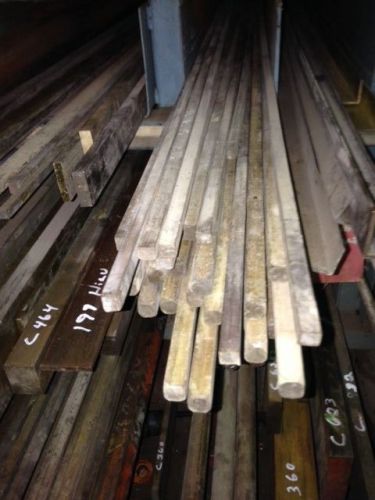 C360/360 BRASS RECTANGLED/PLATE  BAR STOCK  ..440X .375 X  72&#034;