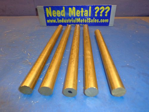 3/4&#034; diameter 360 brass round bar--&gt;5 piece combo pack --&gt; free shipping for sale