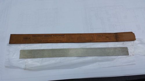 Saben precision ground oil hardening flat stock bar 18&#034; x 1 1/2&#034; x 1/16&#034; for sale