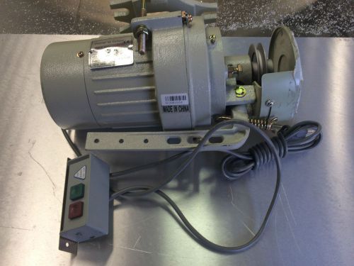 Consew Clutch Motor / Model CSM-20  1/2hp 3450rpm 110/220v with plug