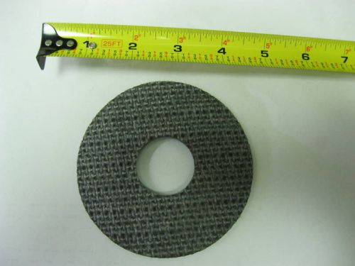 GASKET, WOVEN 4&#034; 1.25&#034; ID X .125 THICK PART# 10-001 PVC