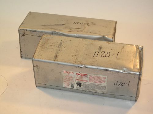 1 lot of 2 - firepower e6010 welding rods 50# can (dented) pt# 1440-0093 (#1120) for sale