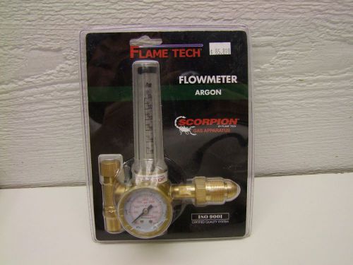 Flame Tech Scorpion 100-FL-ARGON Flowmeter Regulator Argon