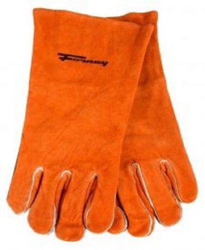 FORNEY BROWN LEATHER WELDING LARGE GLOVES