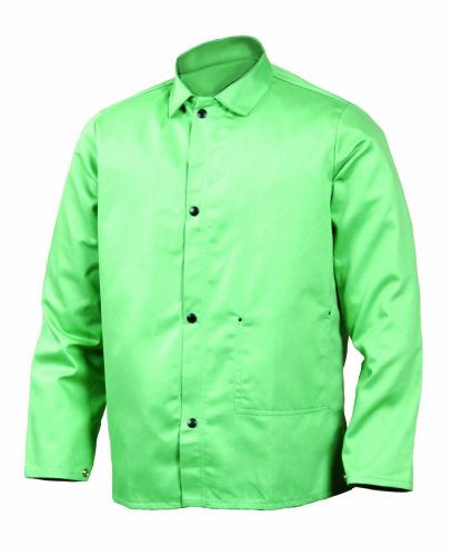 Steiner 10303 weldlite 9.5-ounce flame retardant green jacket- x-large for sale