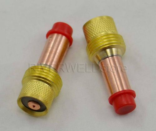 45v24 .040“tig collet body gas lens fit tig welding torch wp 17 18 26 series,2pk for sale