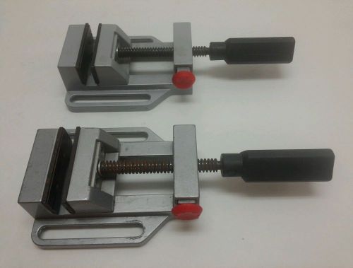 Lot of 2- Clamps- For Drill Press and Others- 0 to 2 3/8&#034;- Quick Release.