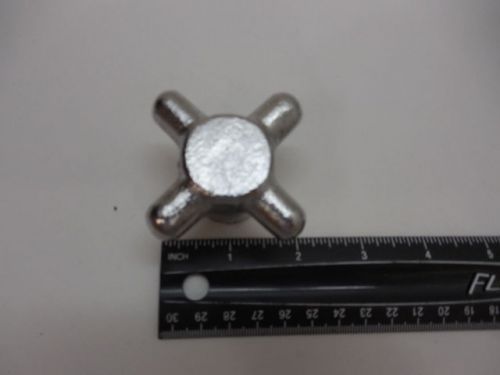 4 Prong cast iron machine handle knob 1/2&#034; -13 TPI