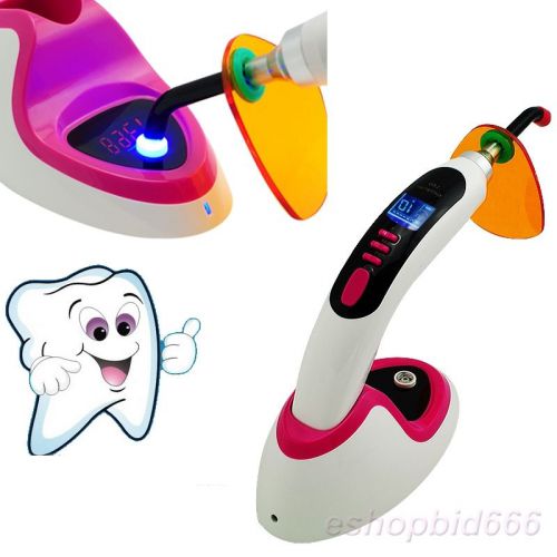 2015  Wireless Cordless Curing light LED Lamp1200MW + Teeth Whitening Rose CE