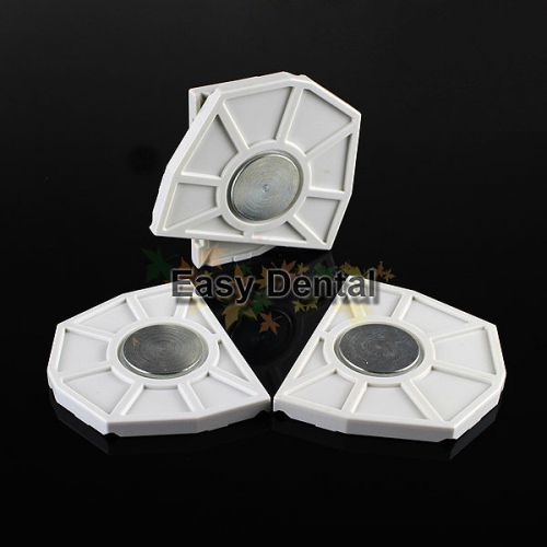 4pcs NEW Dental Plastic Magnetic Articulator Articulating Mounting Plates