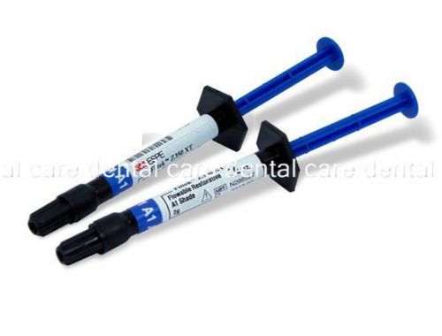 Pack of 2x Filtek Z350XT Supreme Flowable Dental Composite Syringe Shade A1