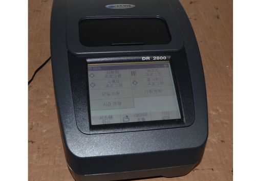 Hach DR 2800 portable spectrophotometer