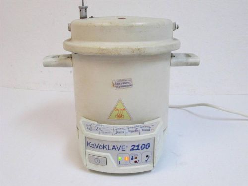 KaVoKlave  2100  Analog Control Dental Instrument Autoclave Steam Sterilizer