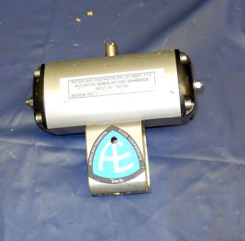 AutoMax S050 actuator Autoclave Engineers Snap-Tite