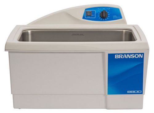 Bransonic m8800h ultrasonic cleaner 5.5 gal mechanical timer /w heater for sale