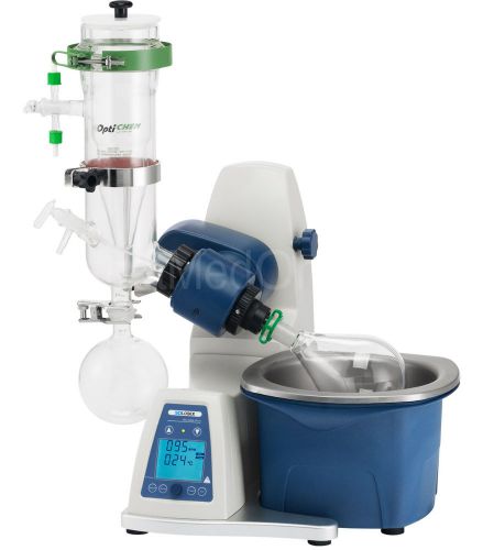 New ! scilogex re100-pro rotary evaporator w/vertical dry ice condenser 61113206 for sale
