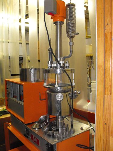 Chemap Pressure Fermenter Jacketed Bio Reactor Stainless Steel 316L 7 liters