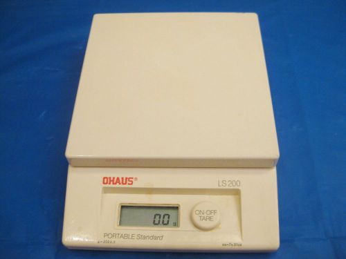 &#034;Mini Size&#034; Ohaus LS 200 Portable Standard Digital Scale 0.1 g ~ 200 g