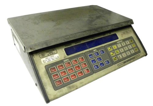DETECTO 100LB MAILING &amp; SHIPPING SCALE MODEL MS-1600 - SOLD AS IS