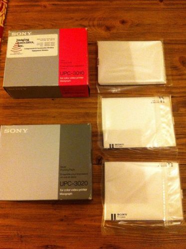 Sony UPC-3010 &amp; UPC-3020 Color &amp; Black/White Printing Packs