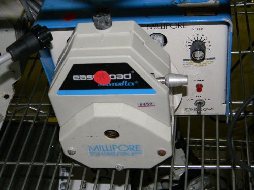 Millipore xx 80 el0 00 pump motor, masterflex easy-load pump head xx80 el0 01 for sale