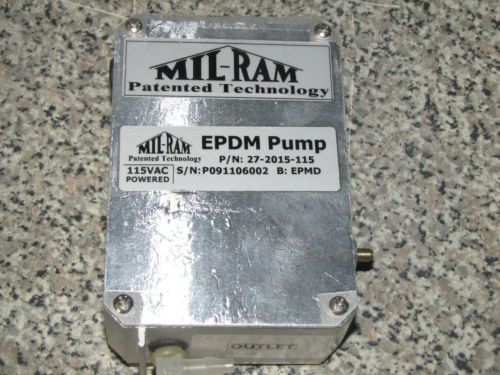 MIL-RAM EPDM PUMP P/N 27-2015-115