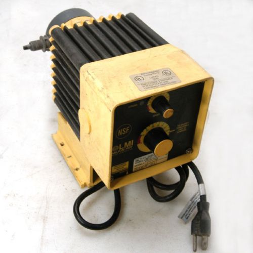 LMI Milton Roy B121-498SI Metering Pump 2.5 GPH 100 PSI