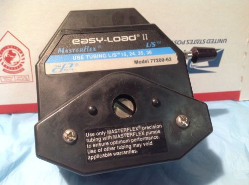 Masterflex l/s easy-load ii head for high-performance tubing   pn 77200-62 #6 for sale