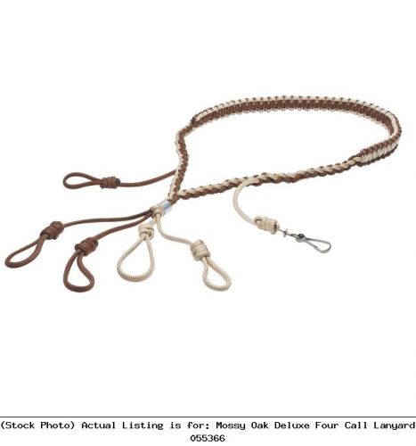 Mossy oak deluxe four call lanyard 055366 laboratory consumable: mo-wwld for sale