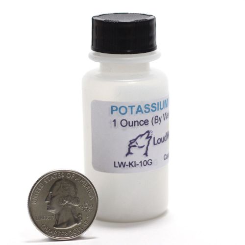 Potassium iodide  ultra-pure acs reagent grade (99.9%) 1 oz  ships fast from usa for sale