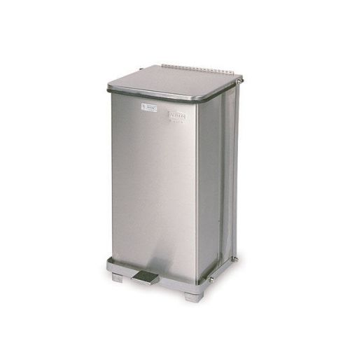 12-gallon step-on can - stainless steel 1 ea for sale