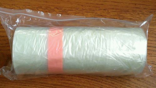 Roll of 25 hot water soluble laundry bags 36&#034; x 39&#034; - standard duty - dissolving for sale