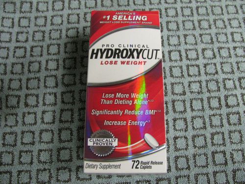 72 New Hydroxycut Pro Clinical  Rapid Release Caplets Lose More Weight