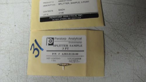 Perstorp 3 way sample splitter PN303-0110-00