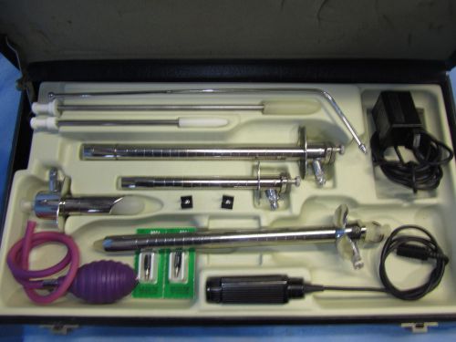 Welch Allyn Anoscope/Proctoscopy Set COMPLETE w/2 extra bulbs (NEW) and more!