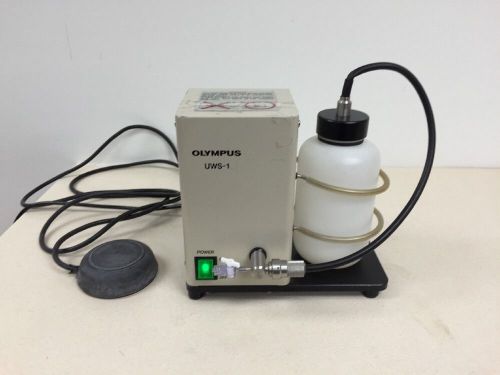 Olympus Optical UWS-1 Water Supply Unit for Ultrasonic Endoscope W Foot switch