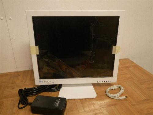 Steris VTS model P000400 monitor optical touch 19in meidcal grade white 90 day w