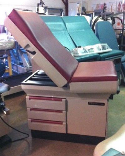 Ritter 404 exam table-burgundy for sale