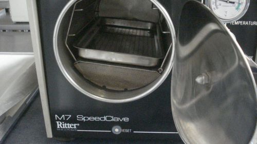 Ritter M-7 Speedclave Sterilizer Refurbished Biomedically Checked One Tray