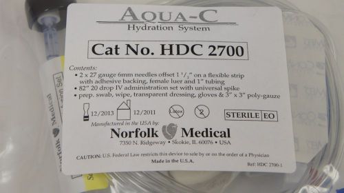 Norfolk Medical HDC 2700 Aqua-C Hydration System ~ Lot of 5