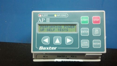 Baxter ap ii ambulatory pca infusion pump 2l3105r for sale