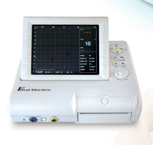 CONTEC CE Ultrasound Fetal monitor,FHR TOCO Fetal Movement(twins probe option)