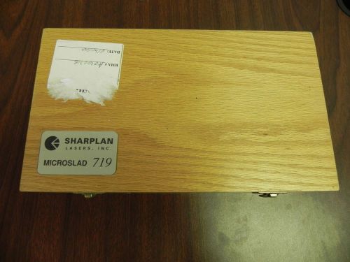 SHARPLAN MICROMANIPULATOR MICROSLAD 719 IN WOODEN BOX