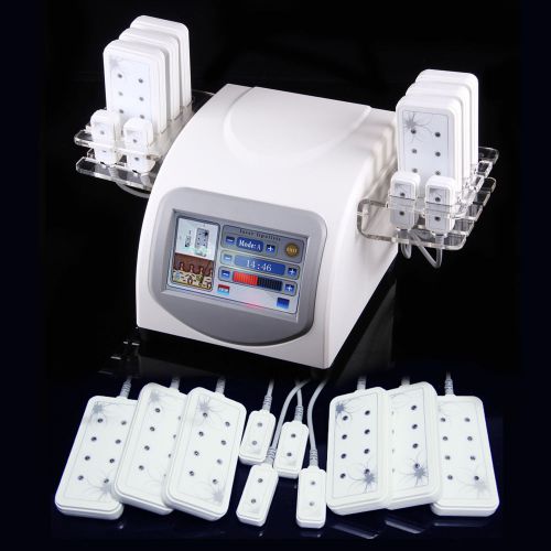 Hot Diode Lipo Laser 650nm Anti-cellulite 10 Pads LLLT Fat Reduction Body S6